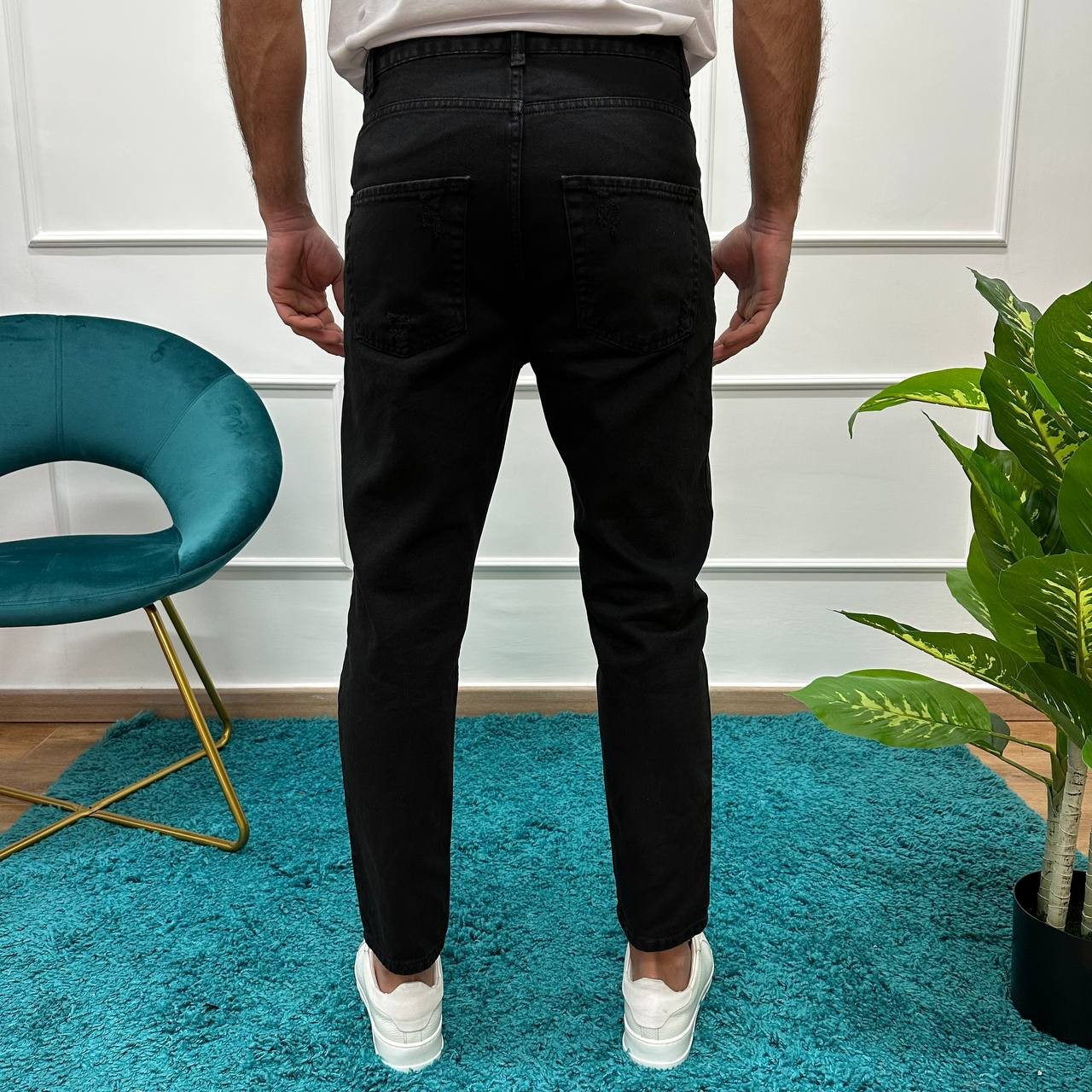 Jeans lavaggio black