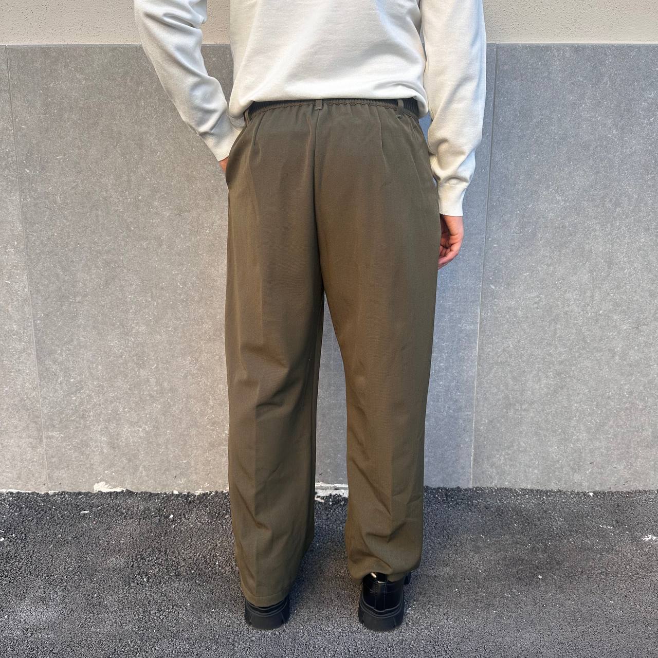 Pantalone balloon verde