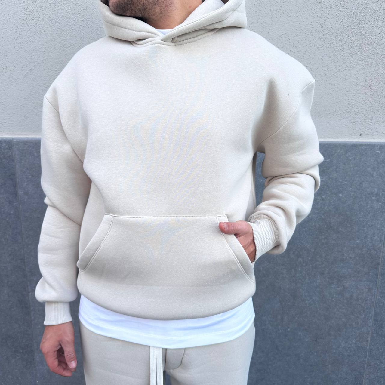 Tuta palazzo beige chiaro