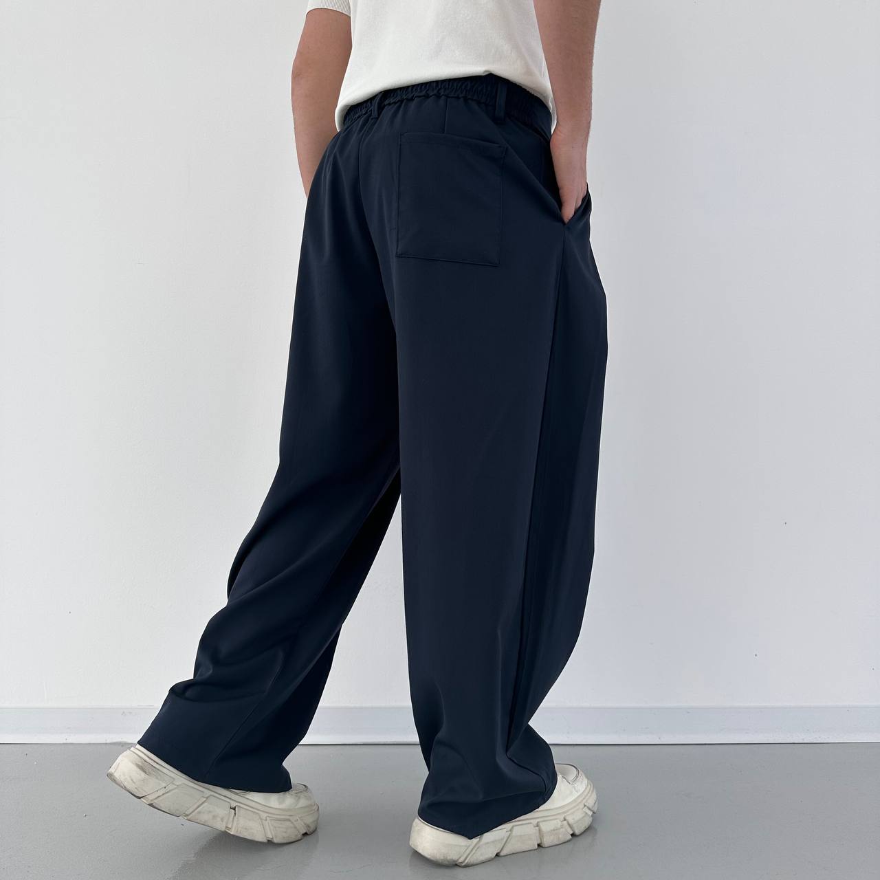 Pantalone Balloon Blu