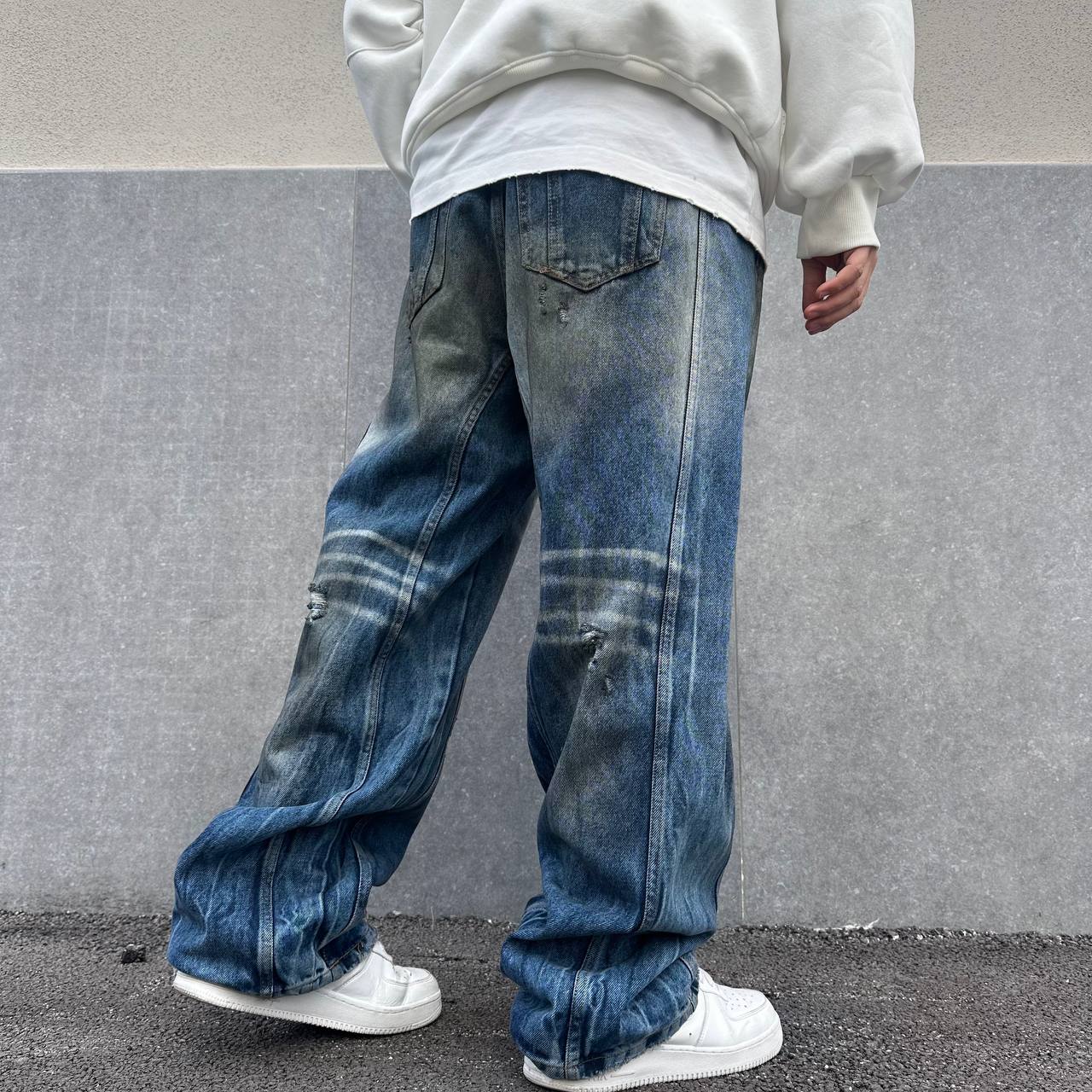 Jeans Super Baggy 402 Blu
