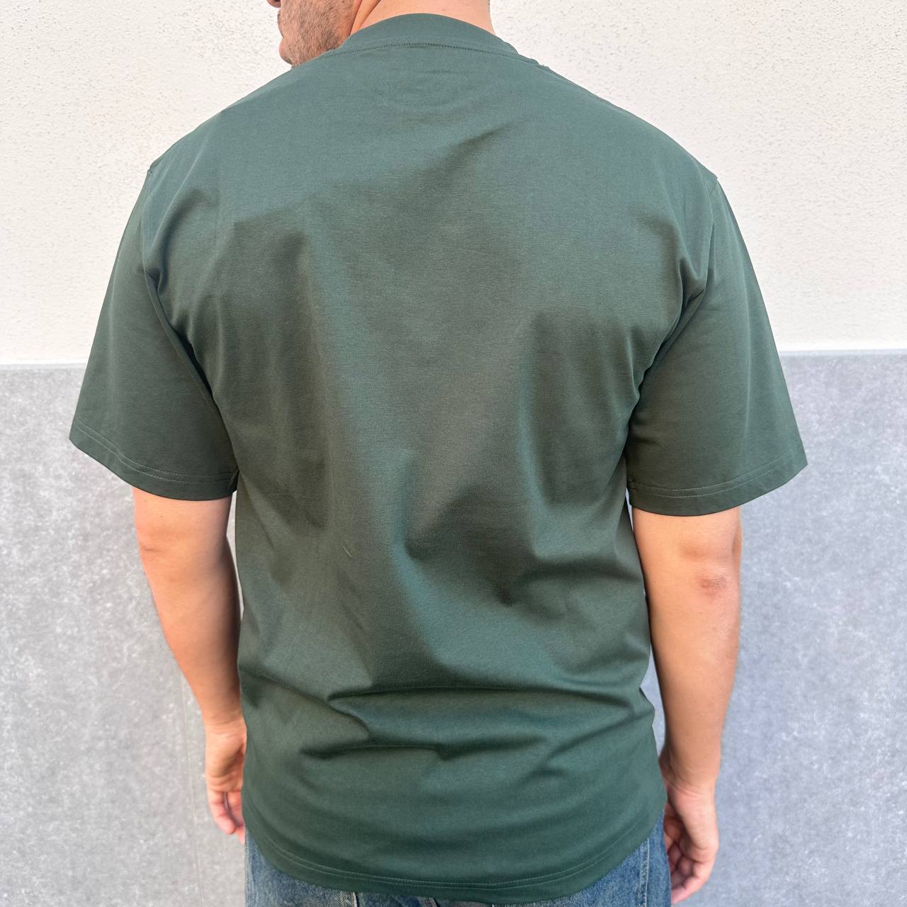 T-shirt basic verde