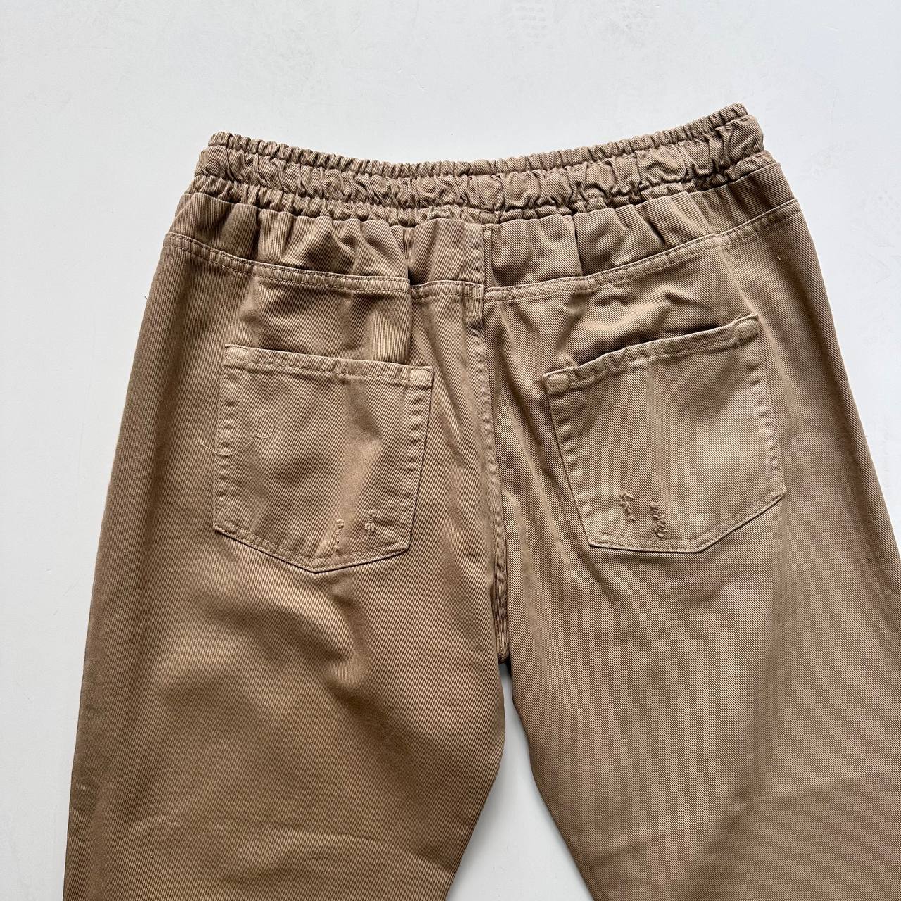 Jeans Elastico Beige Max