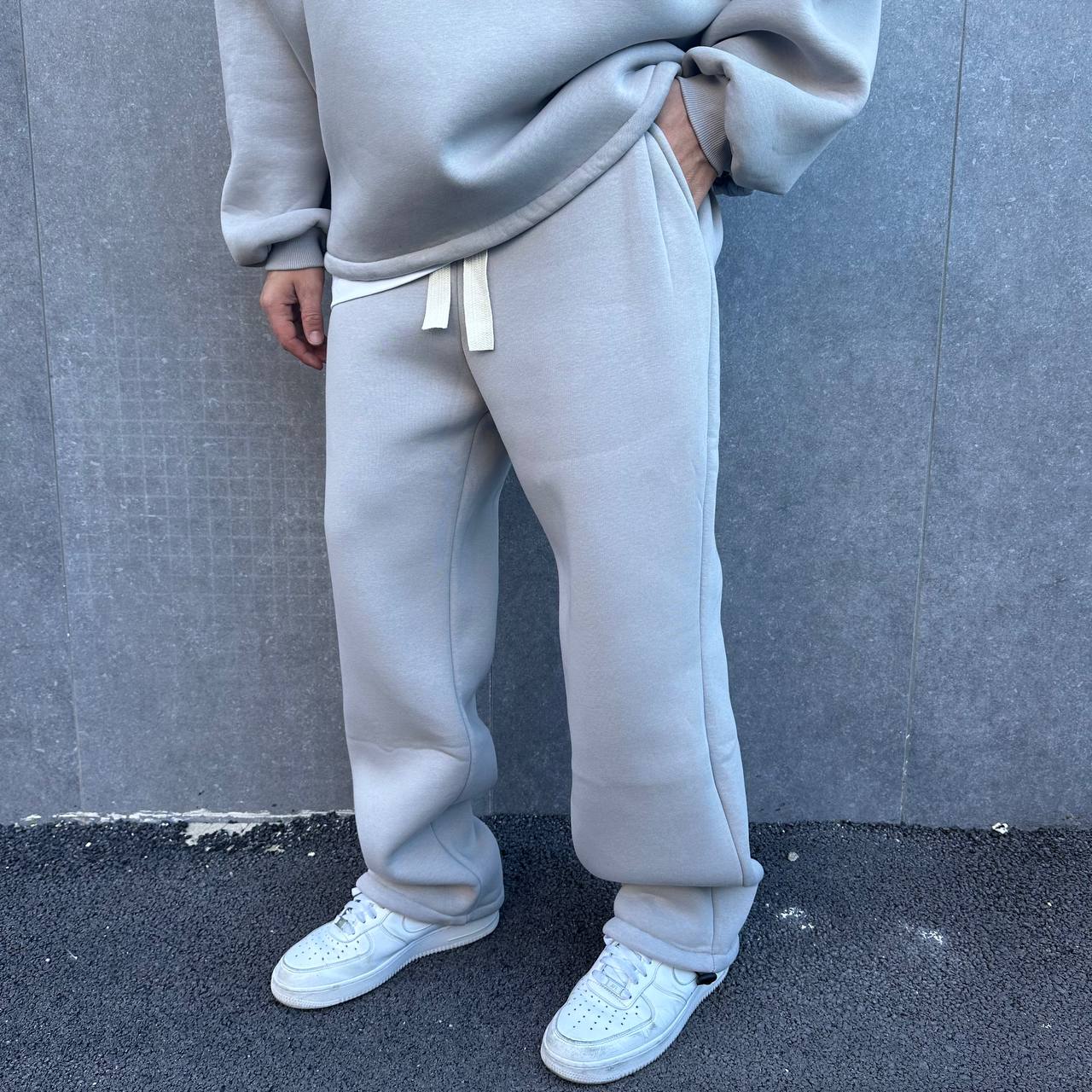 Tuta Crop Grigio Finanza