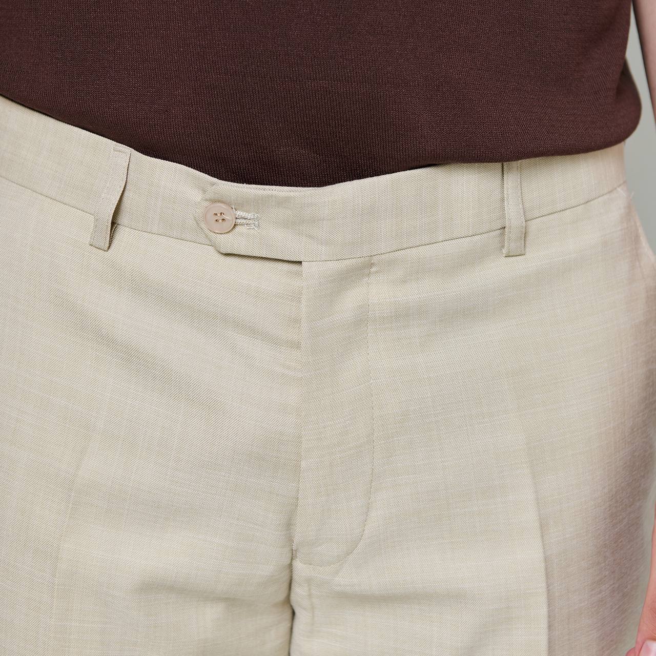 Abito sartoriale beige