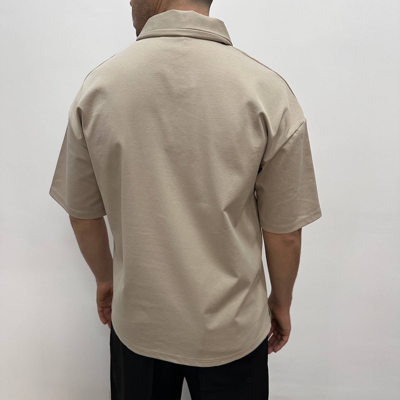 Polo Filo Scozia Beige