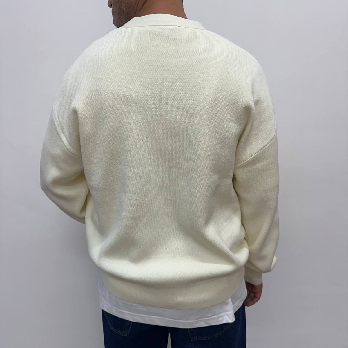 Cardigan Strutturato bianco