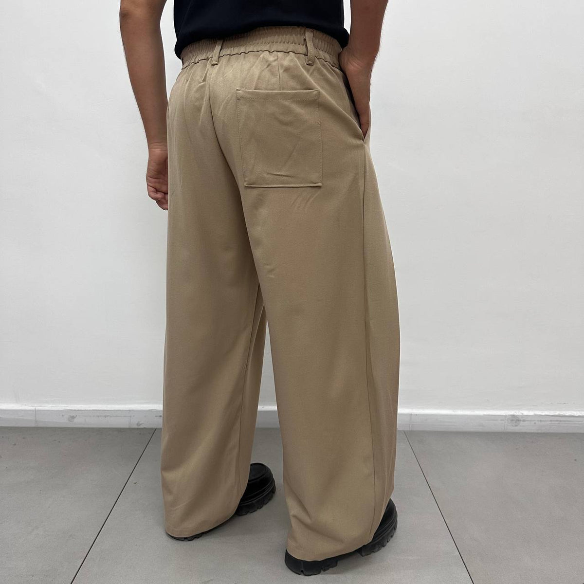 Pantalone Balloon Beige