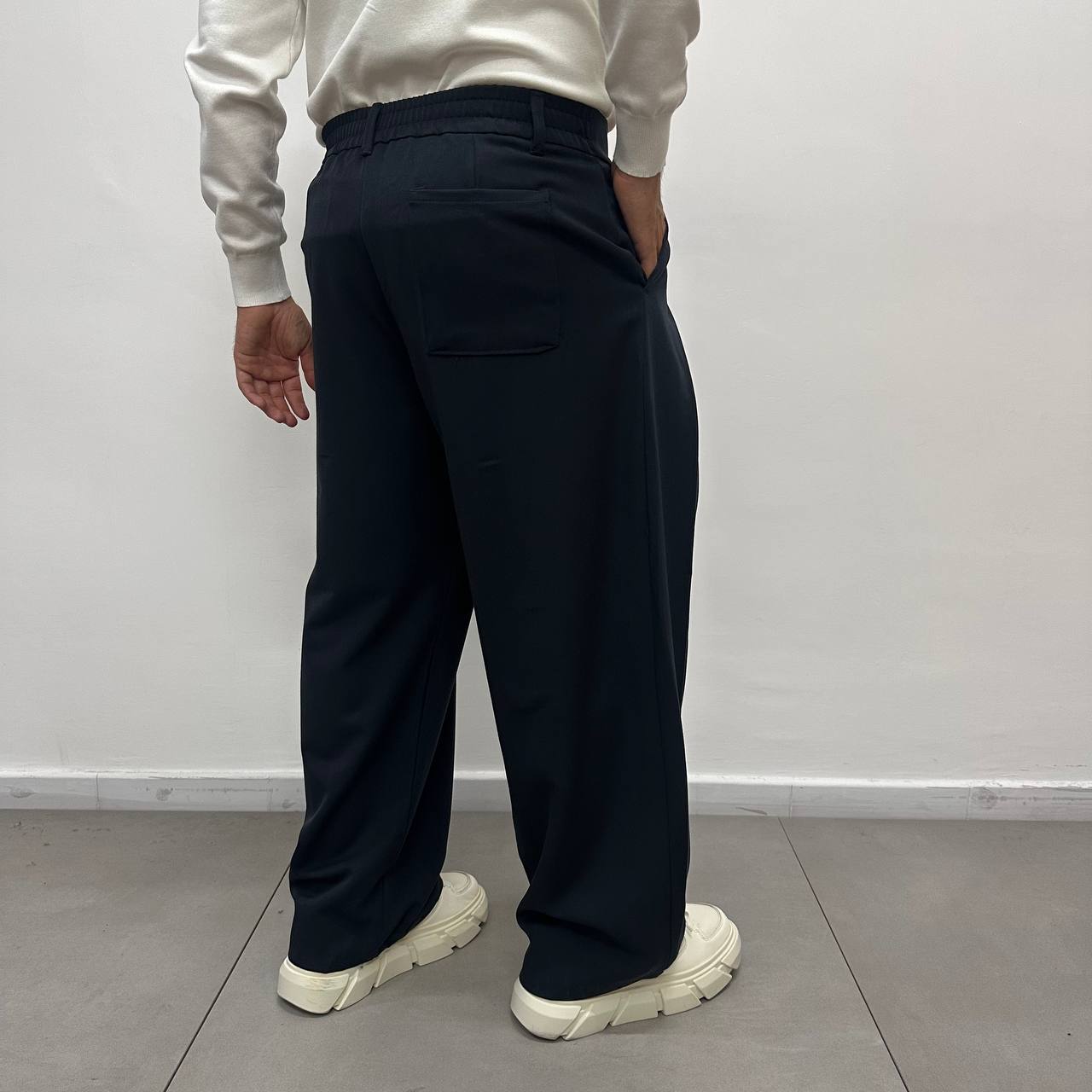 Pantalone Balloon Blu