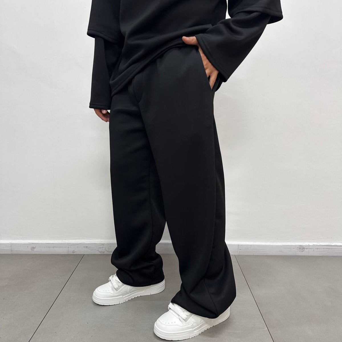 TRACKSUIT SCUBA PIQUE' NERA