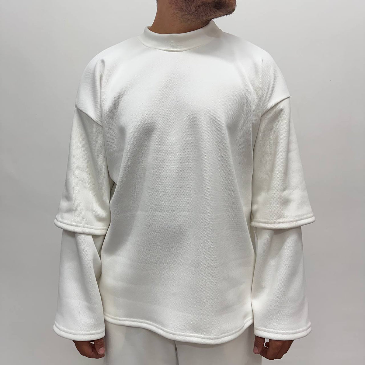 TRACKSUIT SCUBA PIQUE' BIANCA