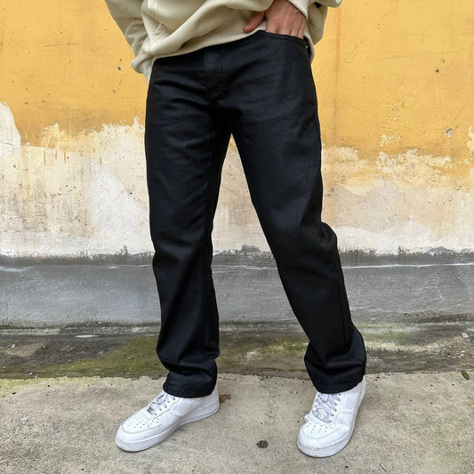Jeans cianotic spalmato black