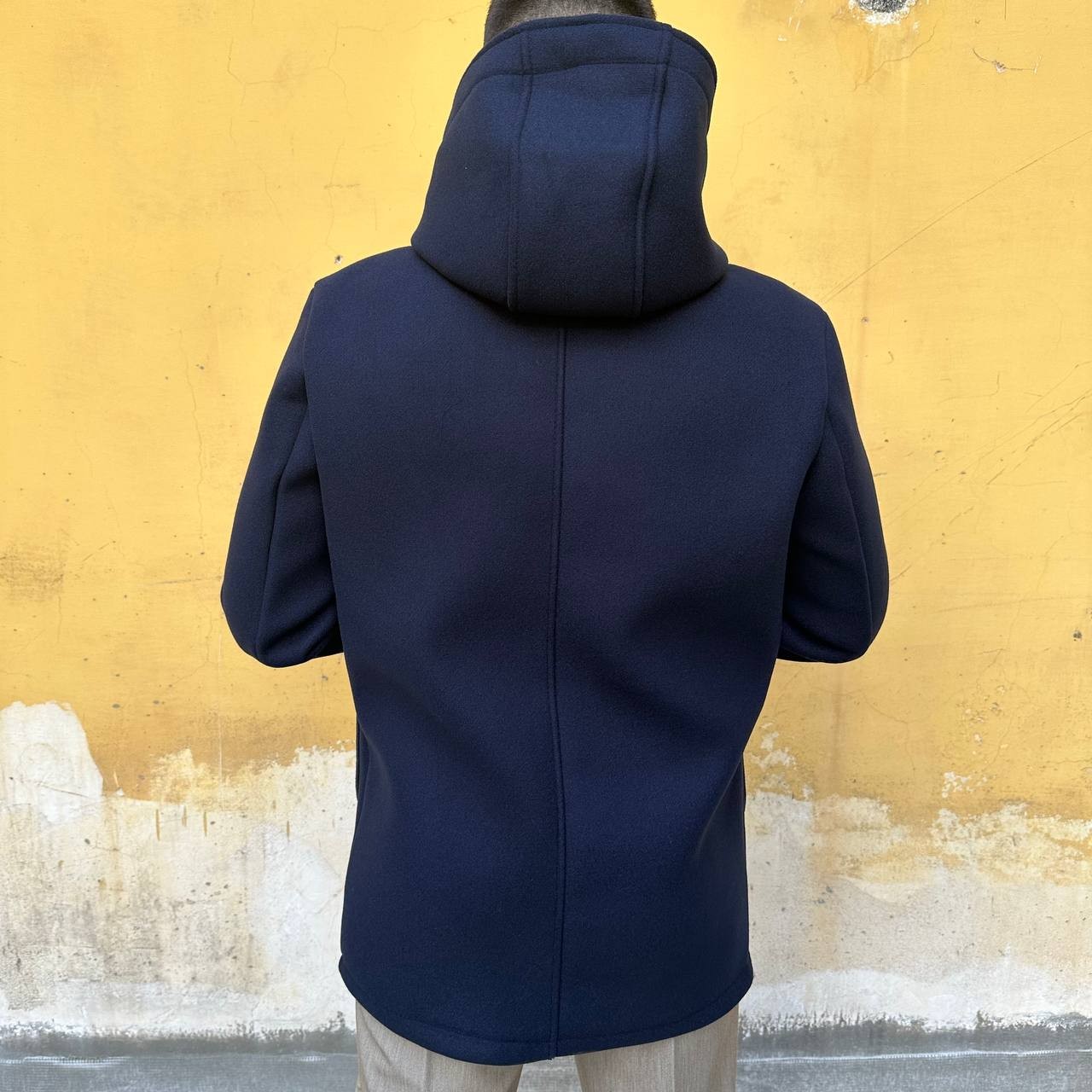 Cappotto Con Cappuccio blu