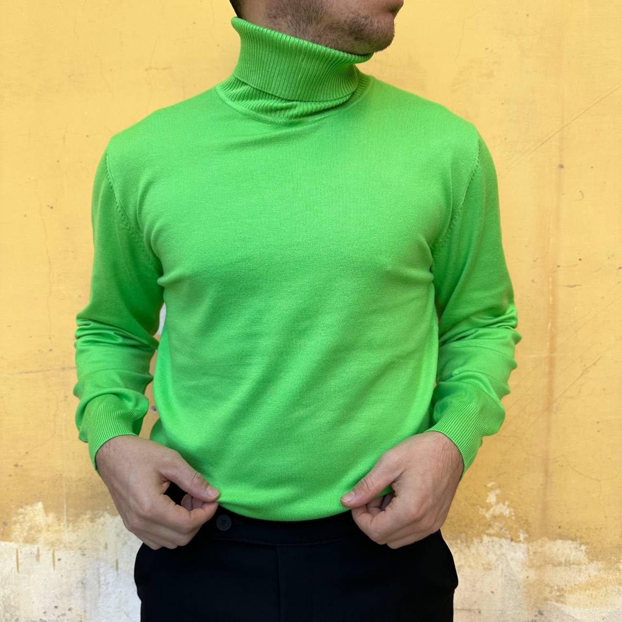 Dolcevita verde fluo