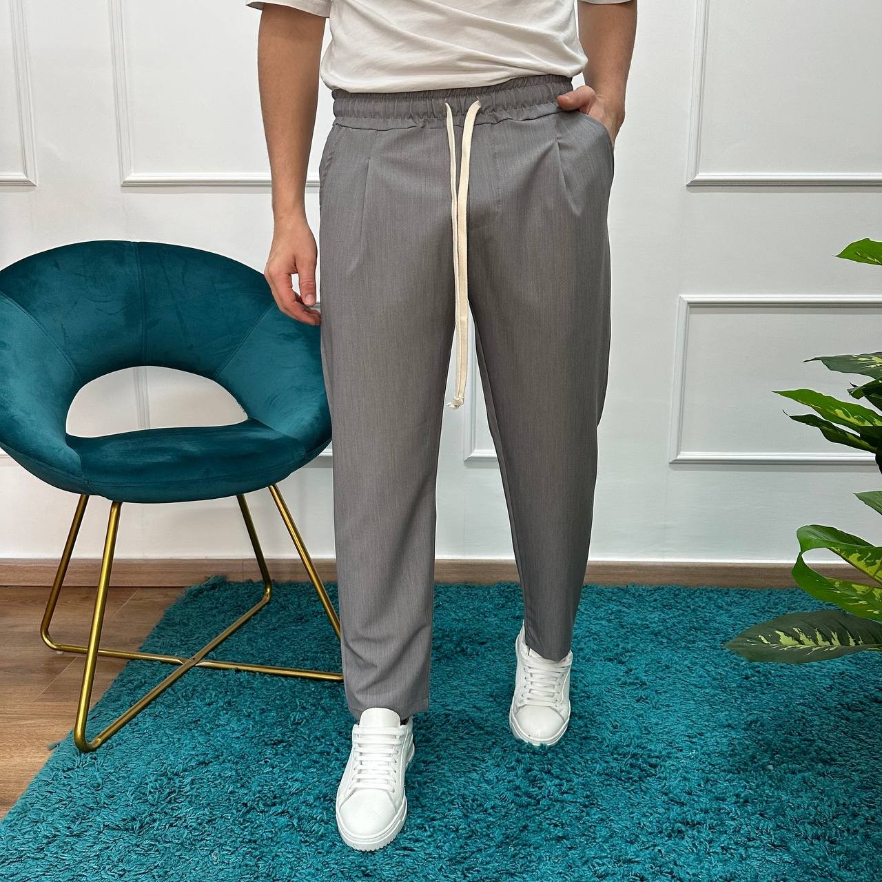 Pantalone con elastico