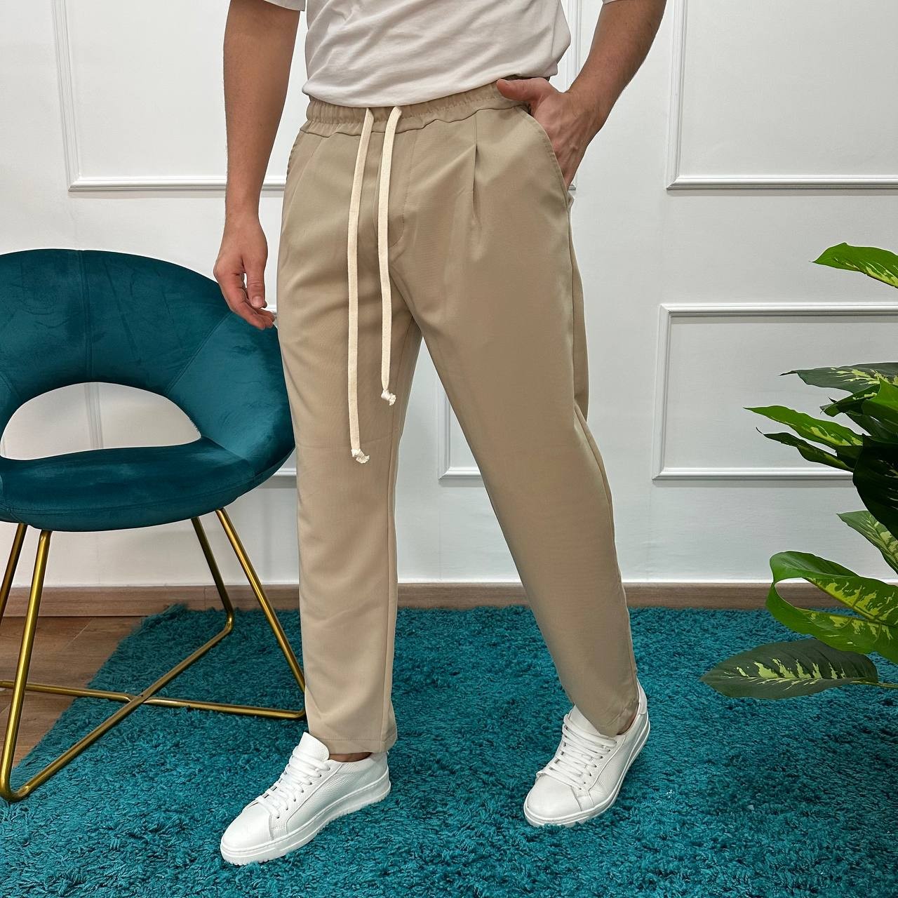 Pantalone con elastico