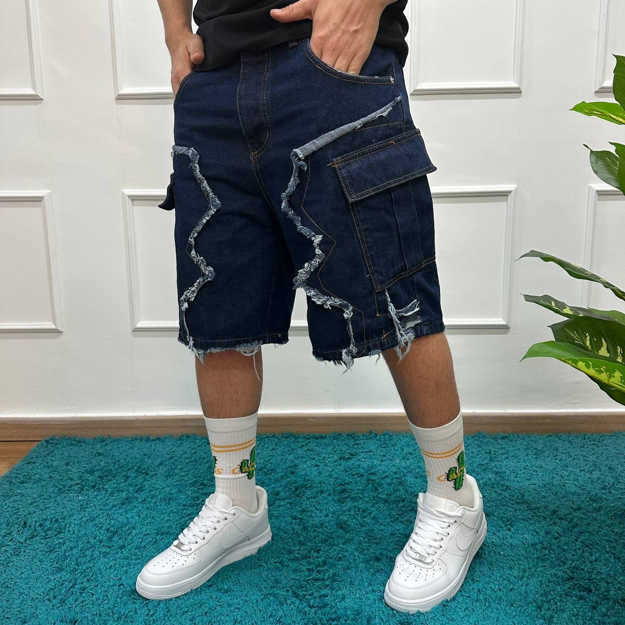 Shorts cargo ripped