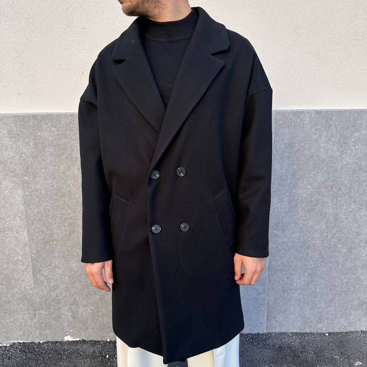 Cappotto Doppiopetto Over