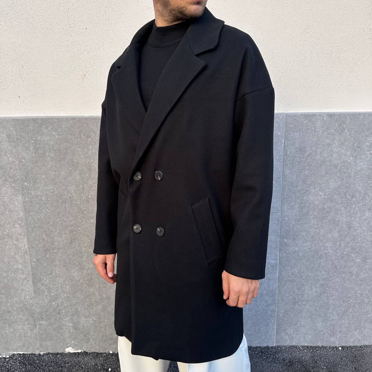 Cappotto Doppiopetto Over