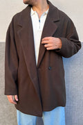 Cappotto over marrone
