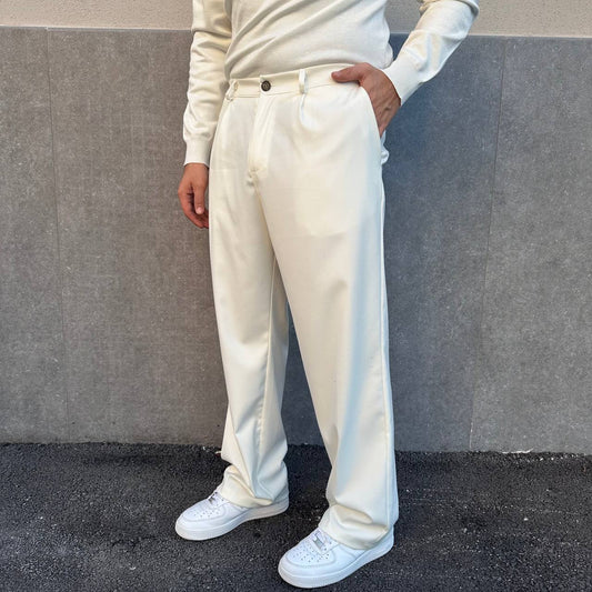 Pantalone Casual Bianco