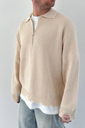 Pull Polo Beige