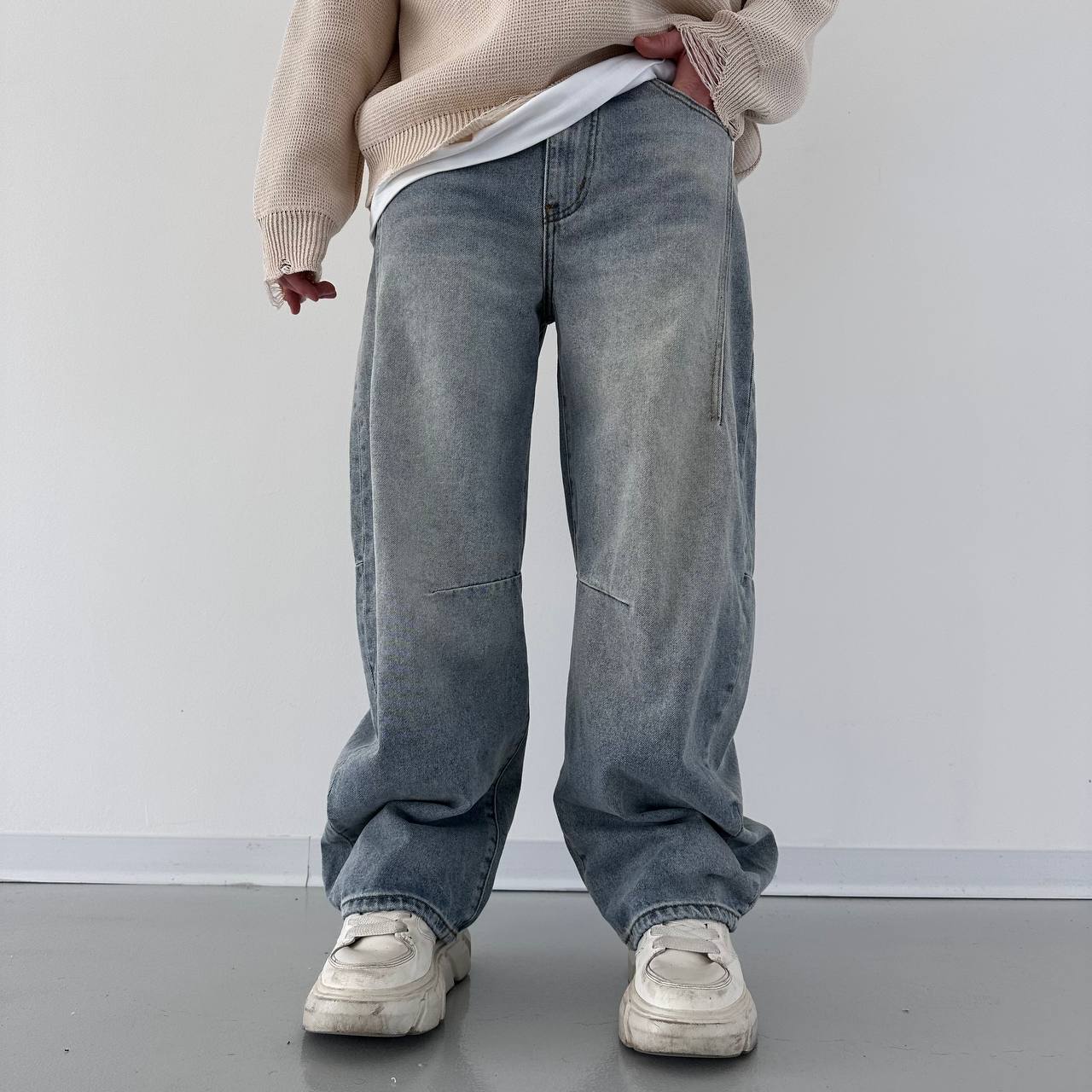 Jeans Balloon Sabbia