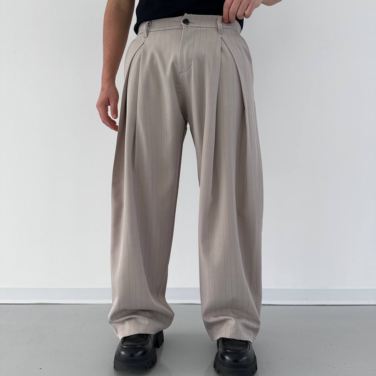 Balloon Gessato Beige