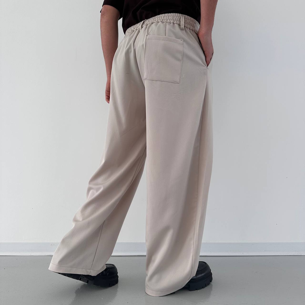Pantalone Balloon Beige