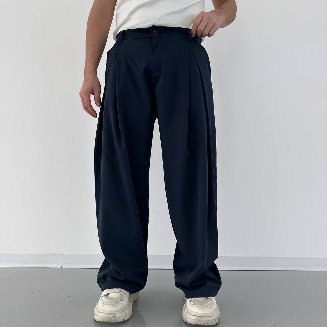 Pantalone Balloon Blu