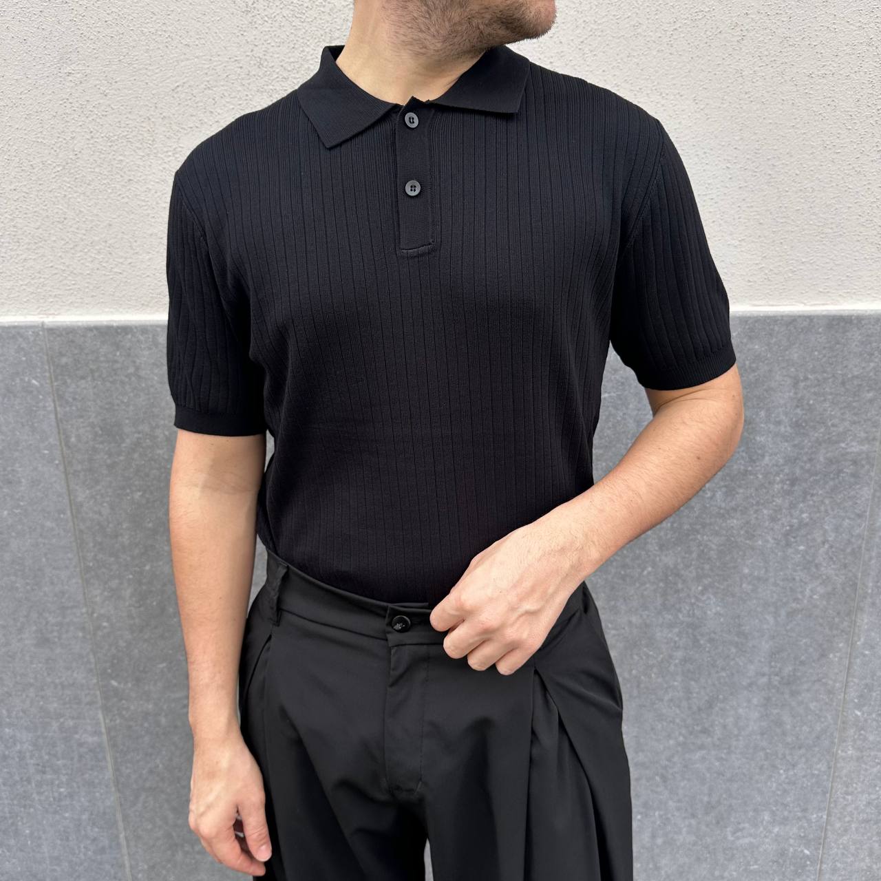 Polo Trecciata 2.0 Nera