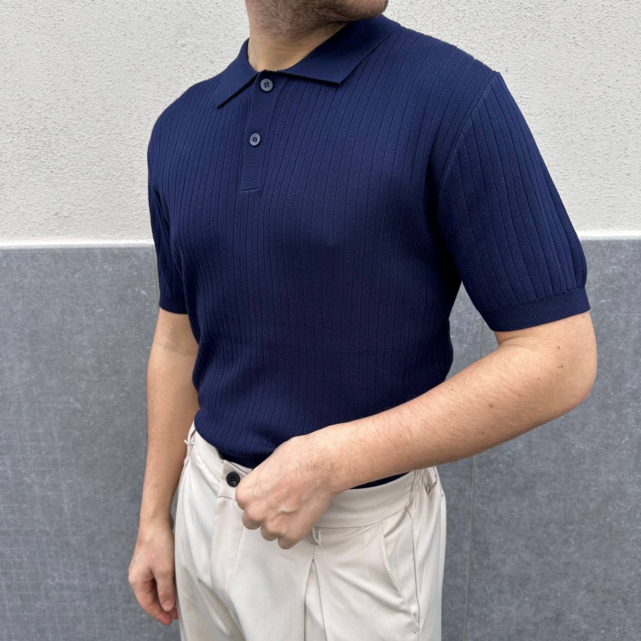Polo Trecciata 2.0 Blu