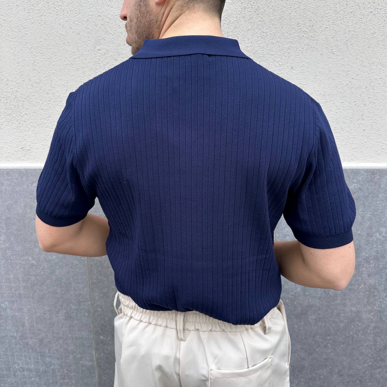 Polo Trecciata 2.0 Blu