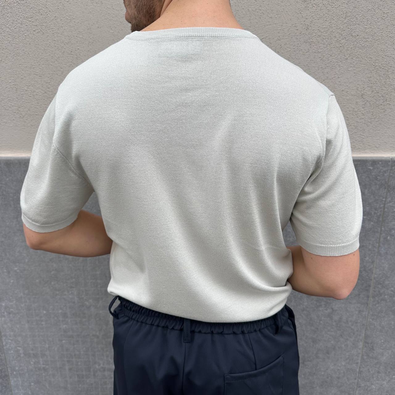 Maglia in filo ghiaccio