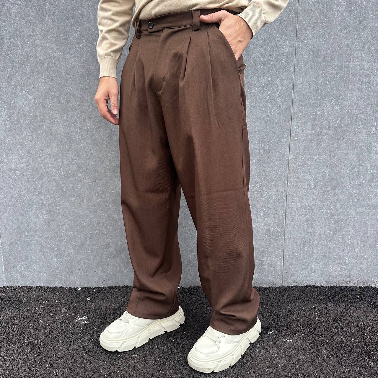 Pantalone Montecarlo Marrone