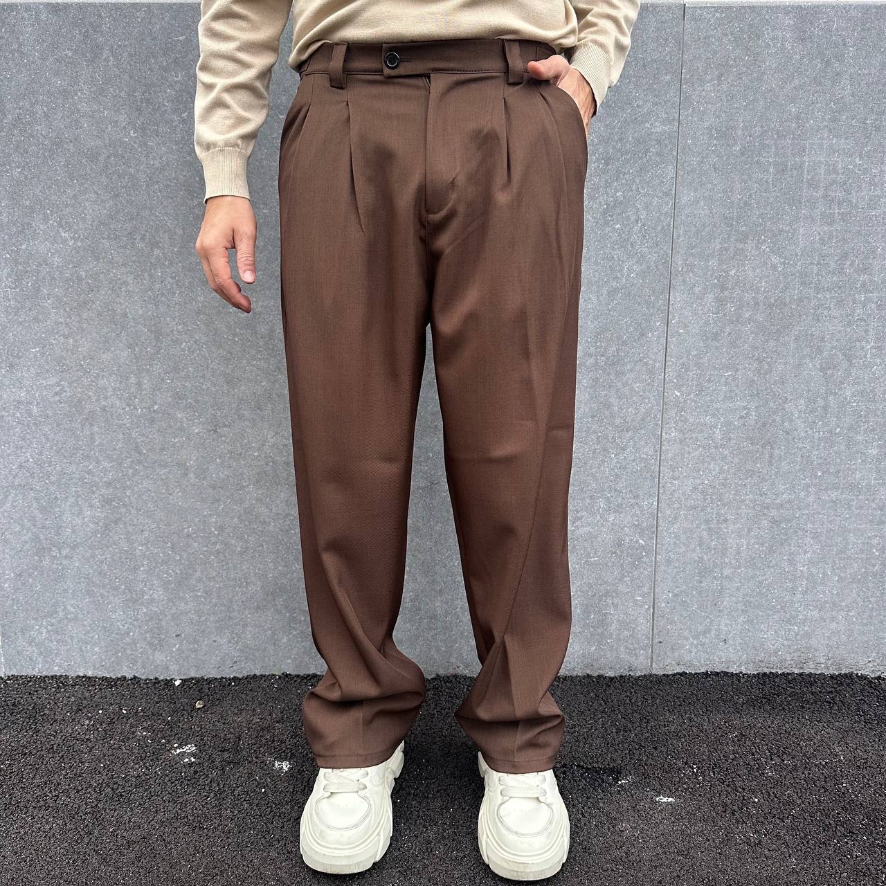 Pantalone Montecarlo Marrone