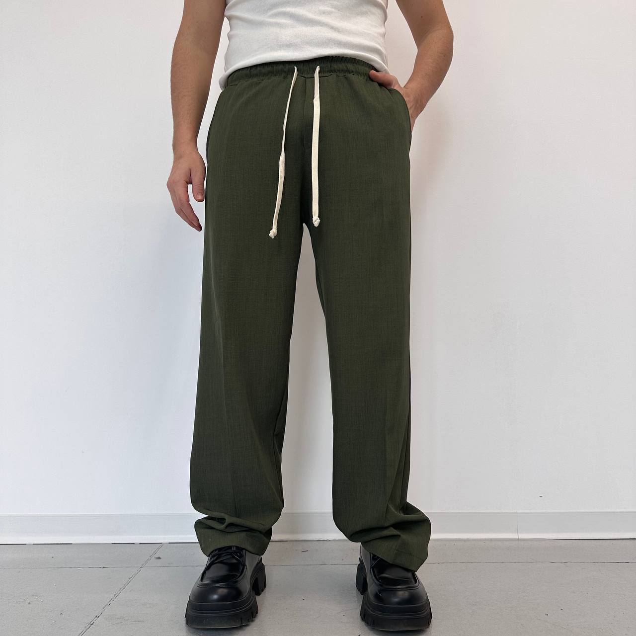Pantalone Japane Palazzo Verde