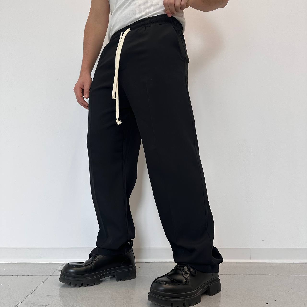 Pantalone Japane palazzo nero