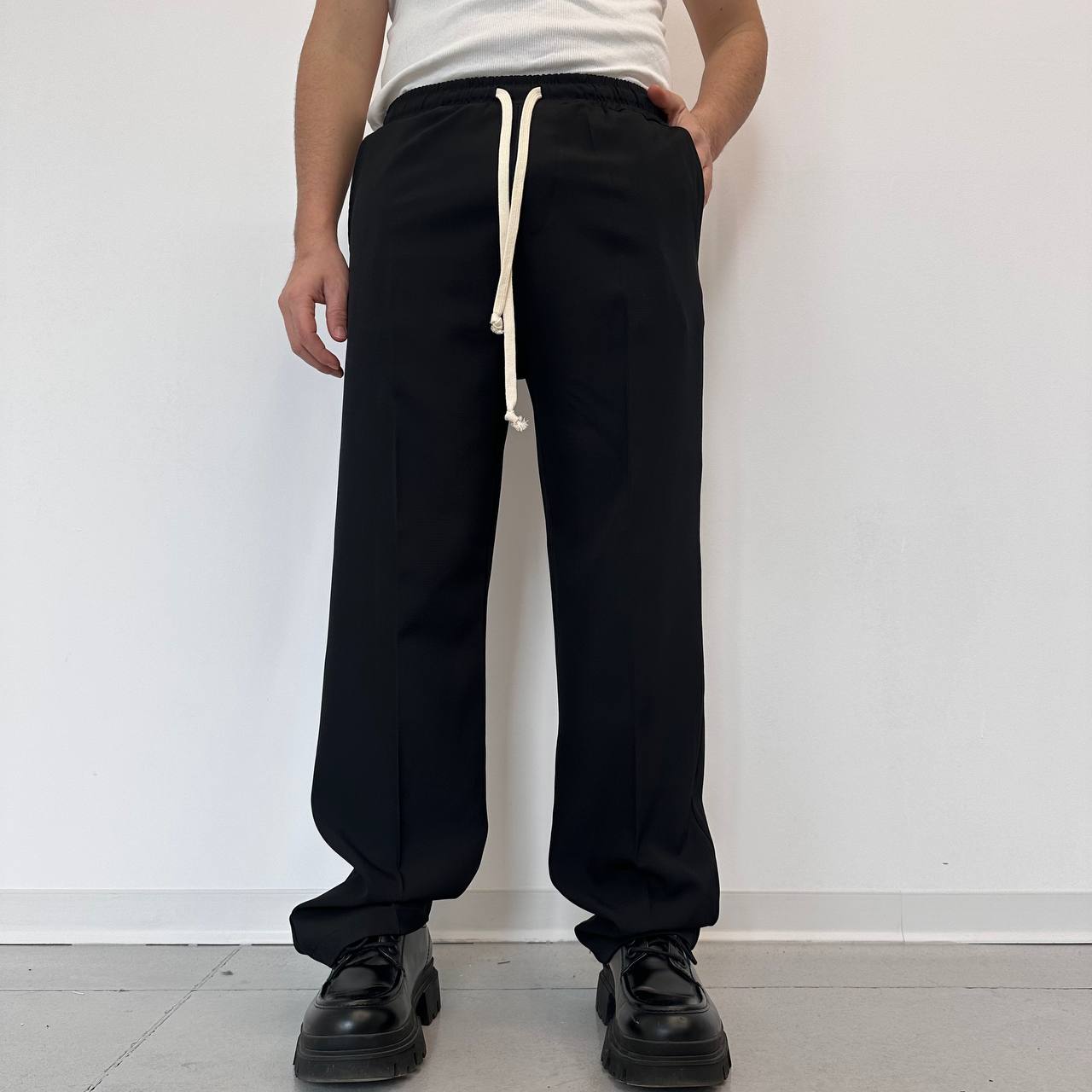 Pantalone Japane palazzo nero