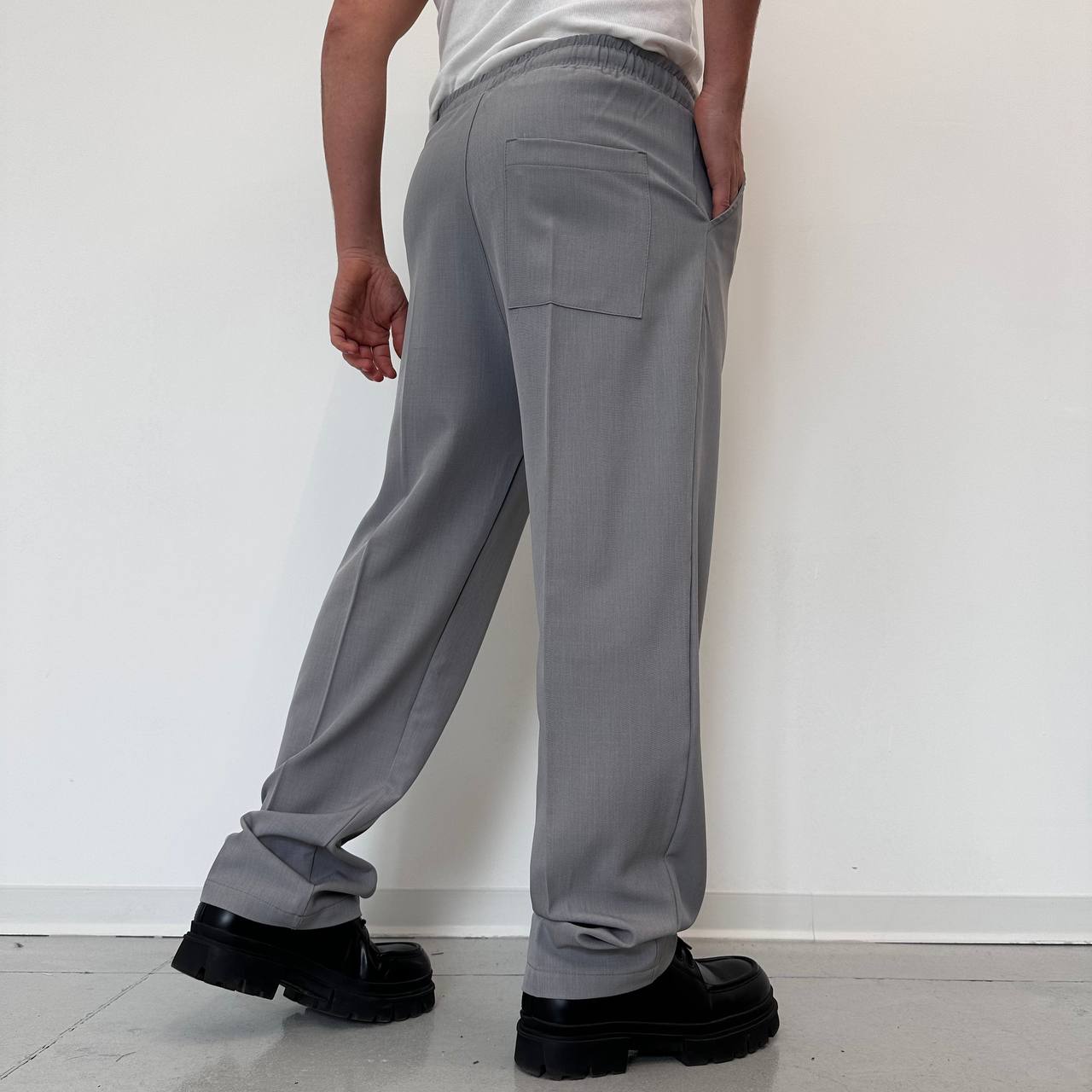 Pantalone Japane Palazzo Grigio