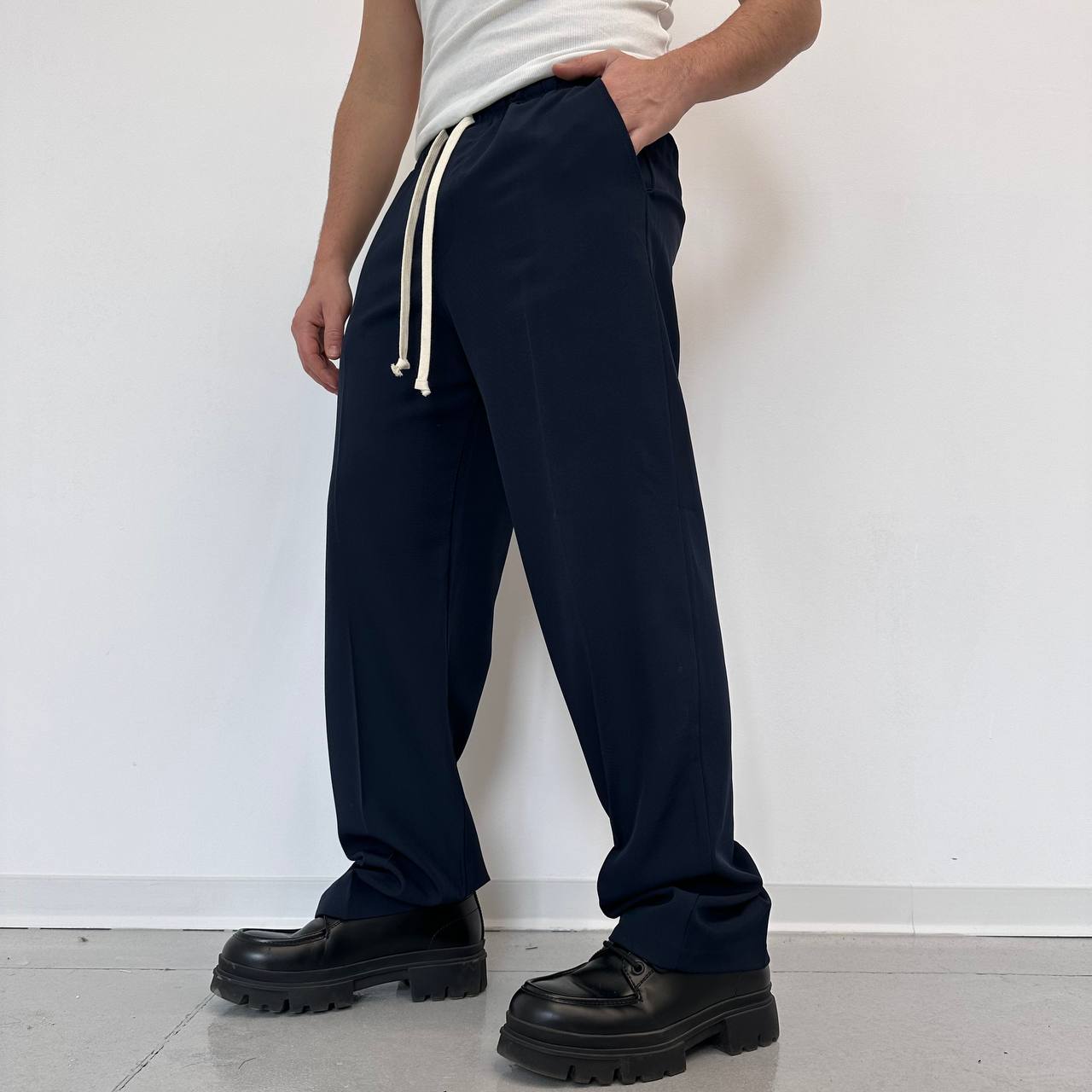 Pantalone Japane Palazzo Blu