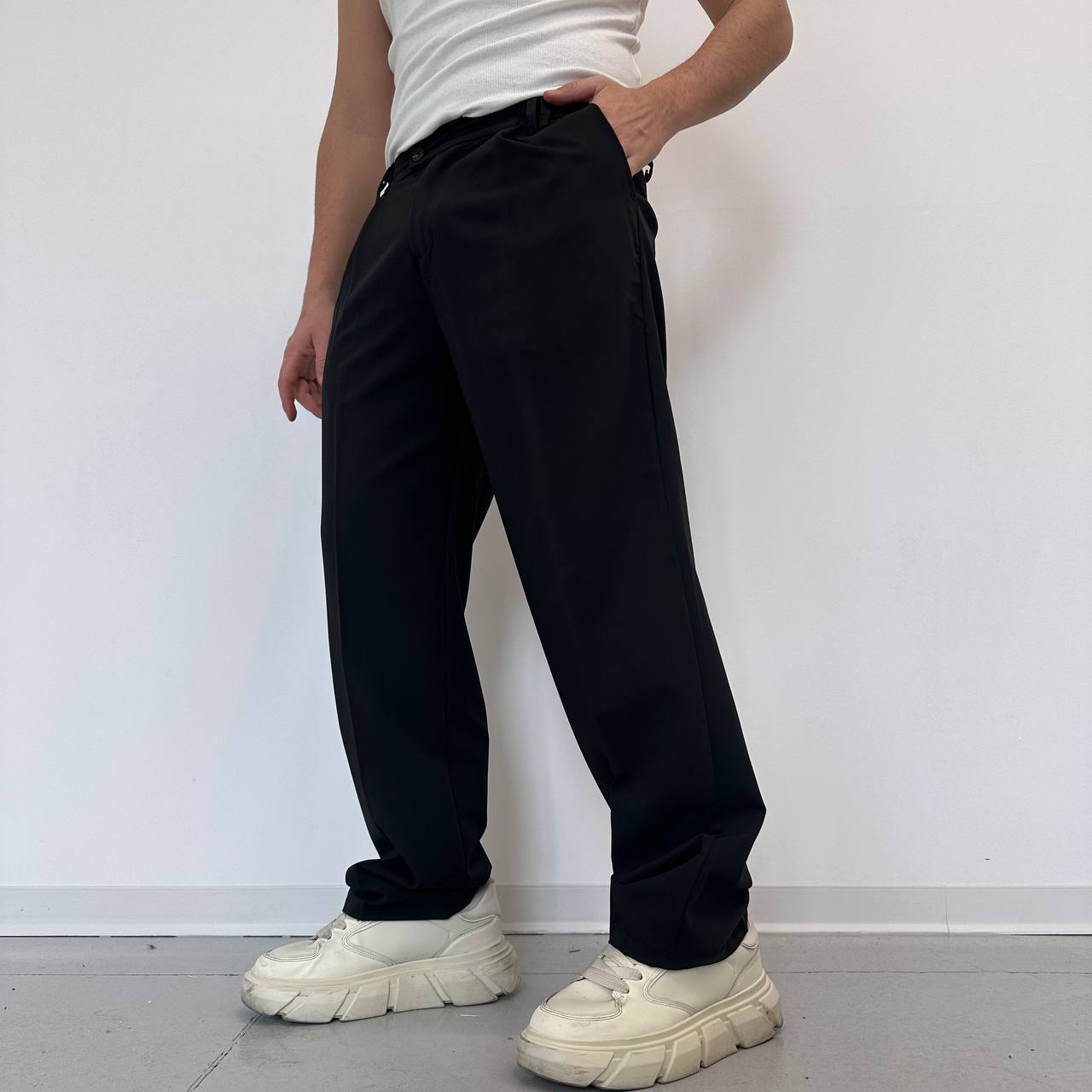 Pantalone palazzo nero