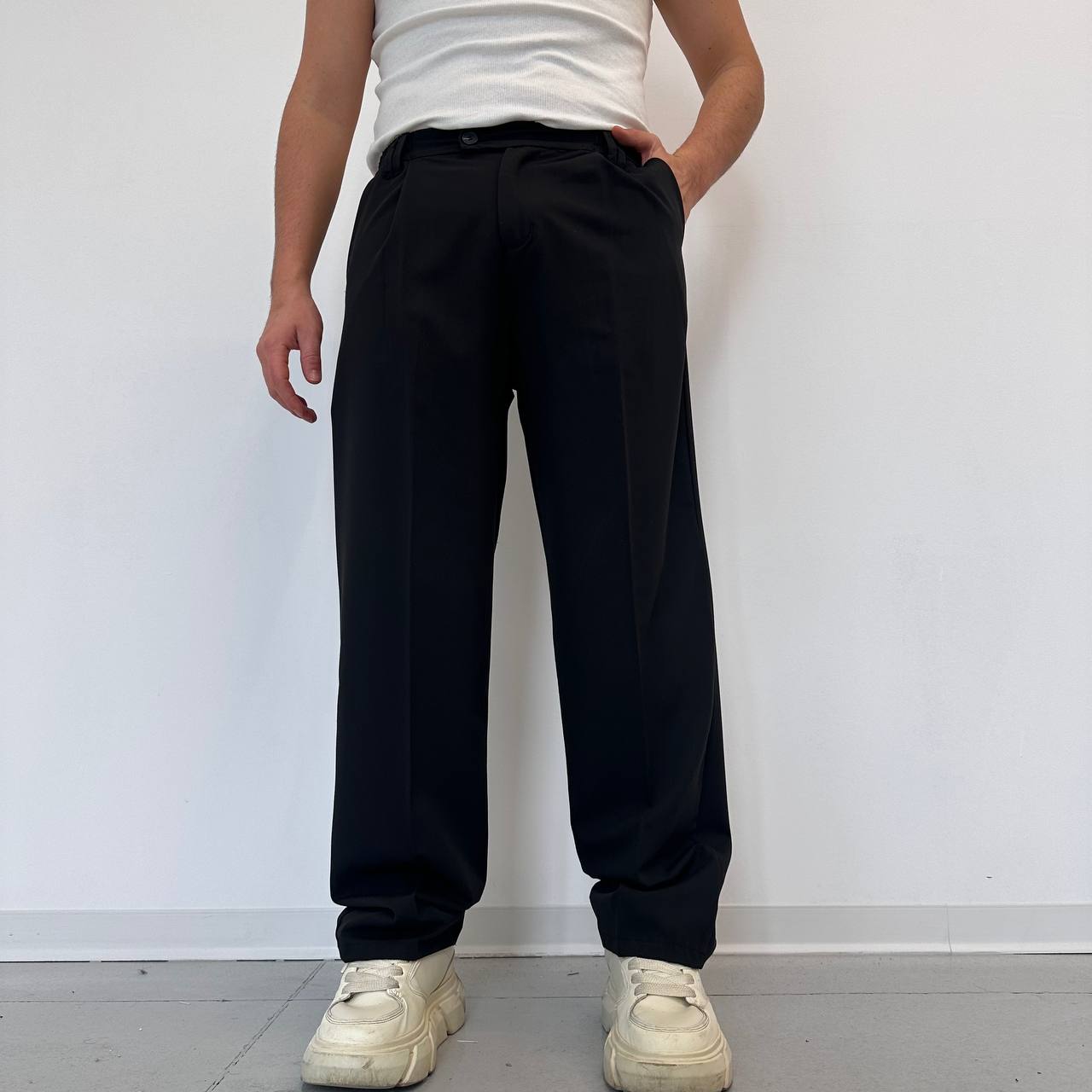 Pantalone palazzo nero