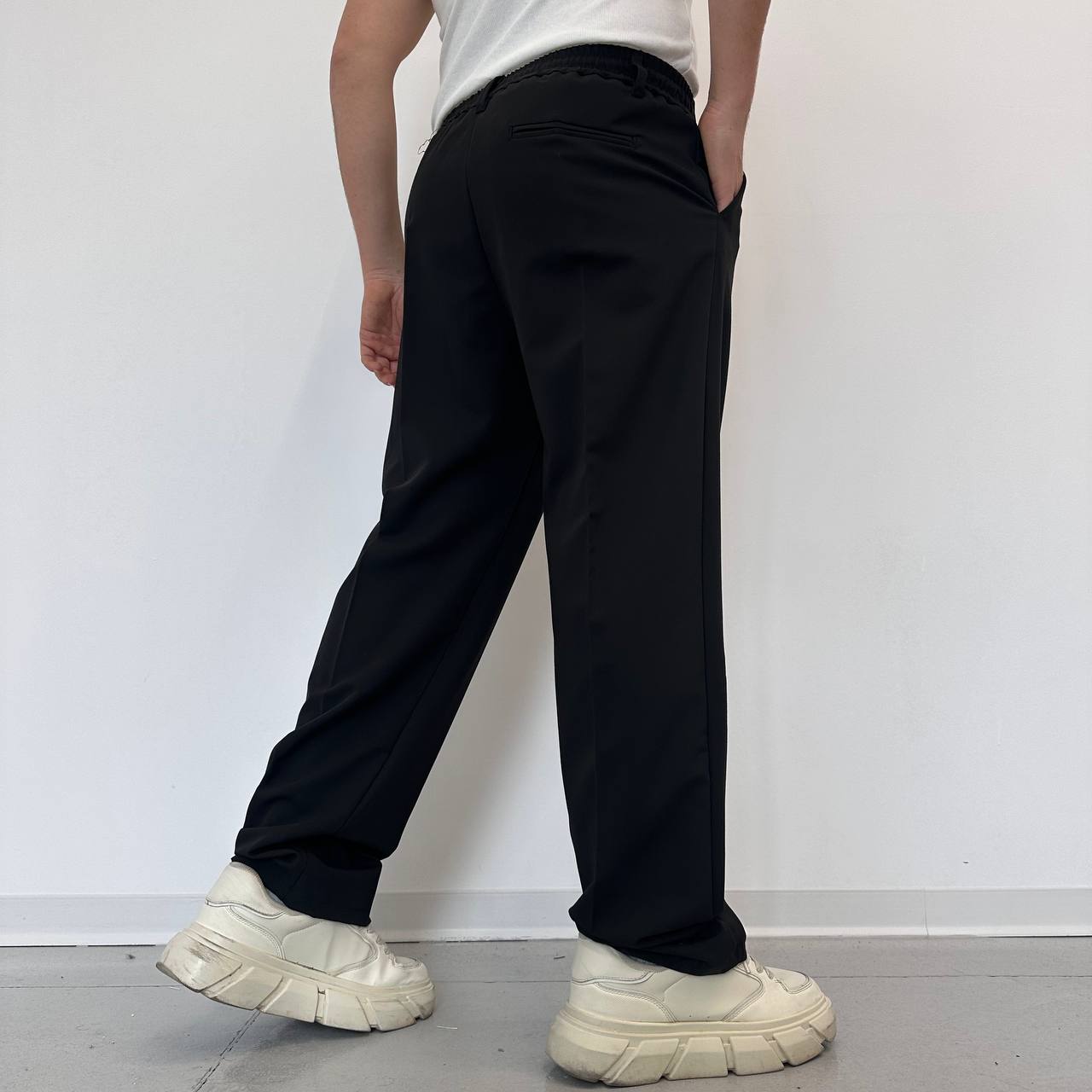 Pantalone palazzo nero