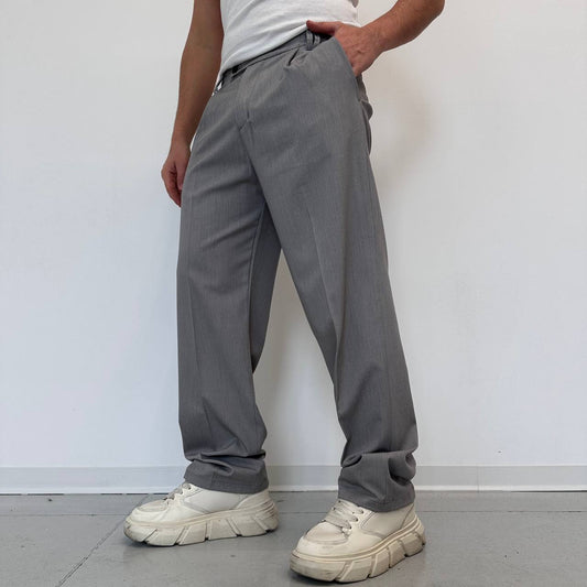 Pantalone palazzo grigio