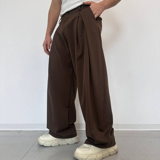 Pantalone Balloon Marrone