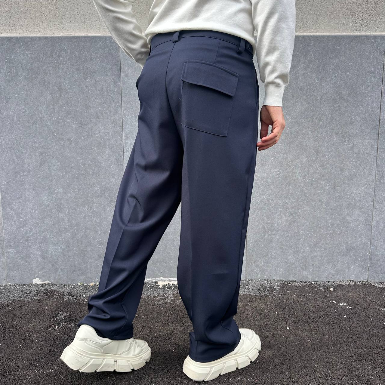 Pantalone Montecarlo Blu