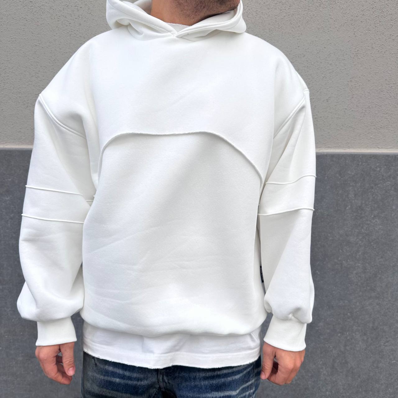 Felpa Floucut Bianca