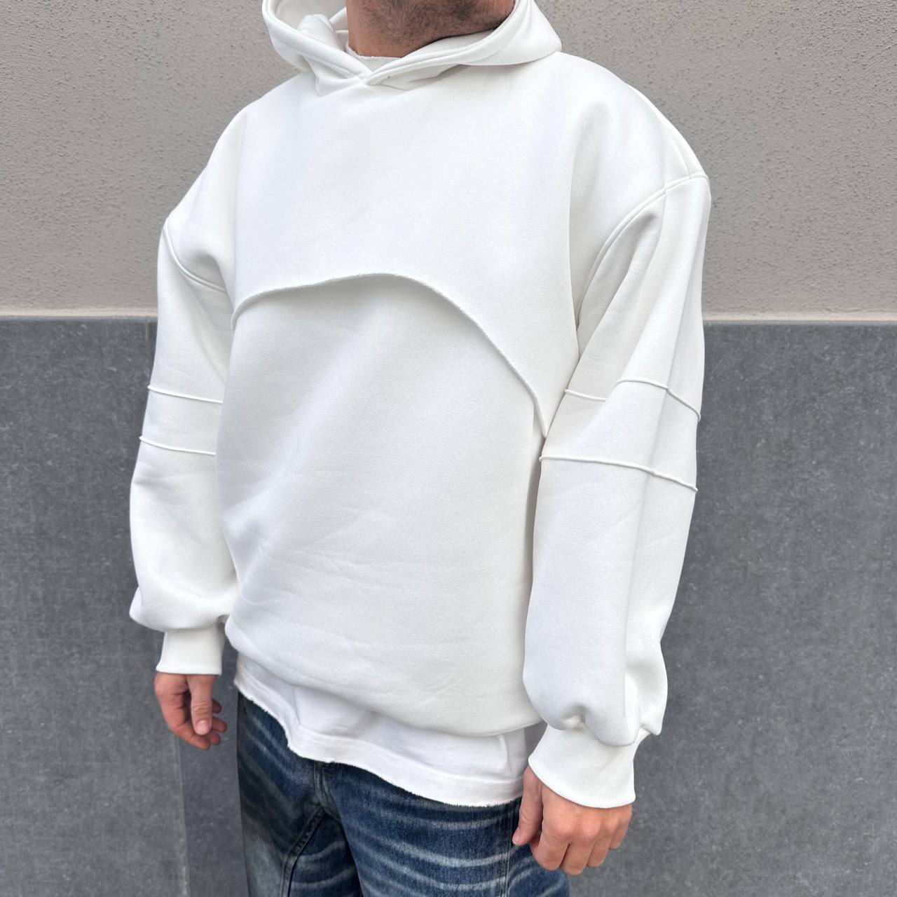 Felpa Floucut Bianca