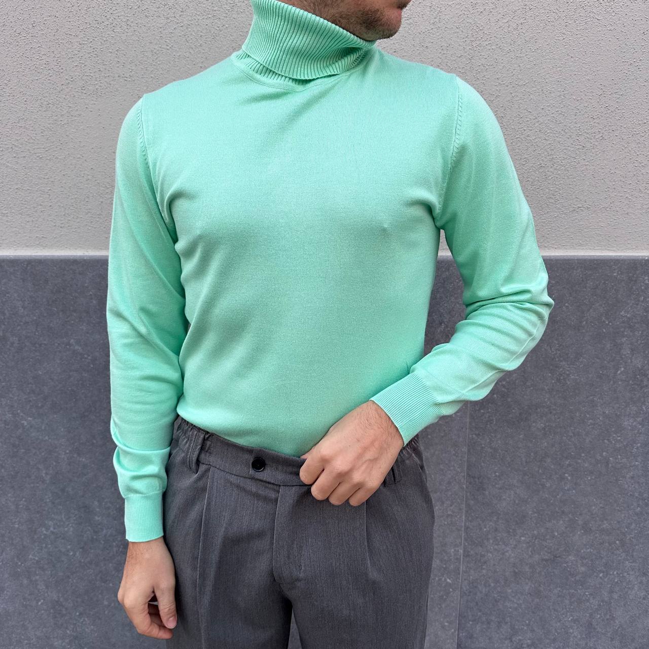 Dolcevita verde acqua